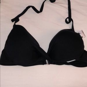 Black bikini top